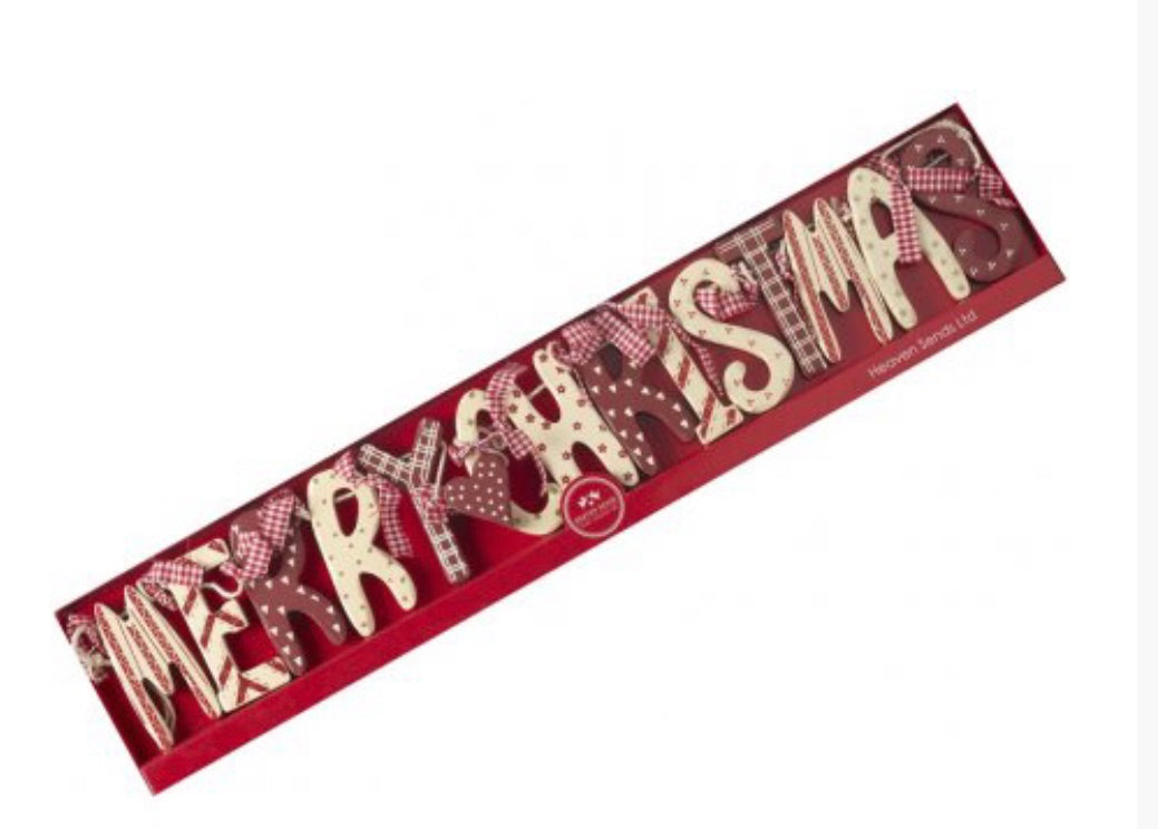 Merry Christmas Garland