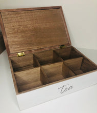 Load image into Gallery viewer, Wooden Tea Box
