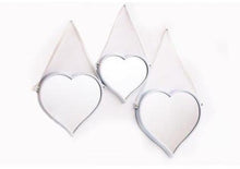 Load image into Gallery viewer, Set of 3 Heart Mirrors
